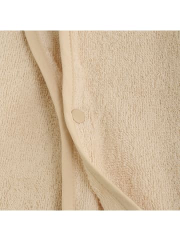 Pippi Babywear Bademantel "Organic bath poncho" in Beige