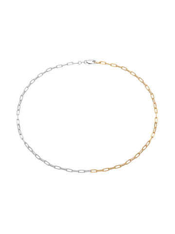 Elli Halskette 925 Sterling Silber in Zweifarbig