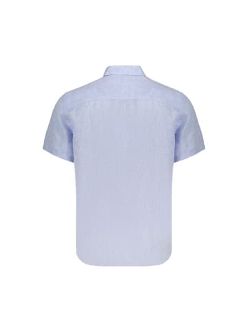 North Sails Blau Herren Hemd aus Leinen