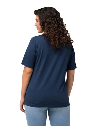 Ulla Popken Shirt in dunkelblau