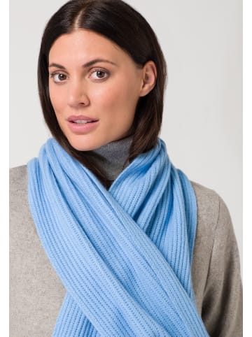 Style Republic Gerippter Kaschmirschal in icy blue