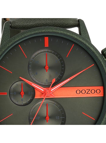 Oozoo Armbanduhr Oozoo Timepieces grün groß (ca. 45mm)