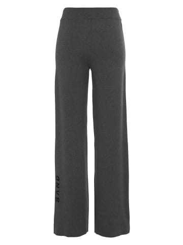 ELBSAND Strickhose in Anthrazit