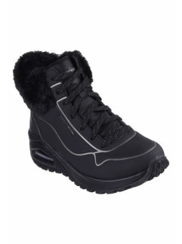 Skechers Schnür-Stiefeletten für Damen in unifarben in uni