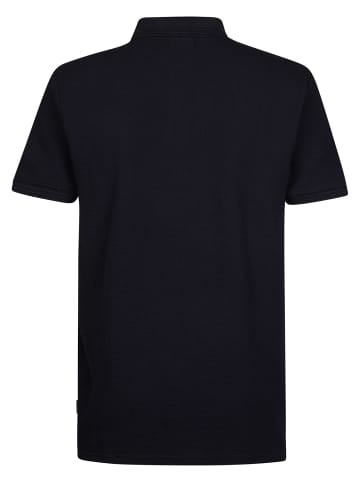 Petrol Industries Poloshirt mit Waffelstruktur steelhouse in Blau