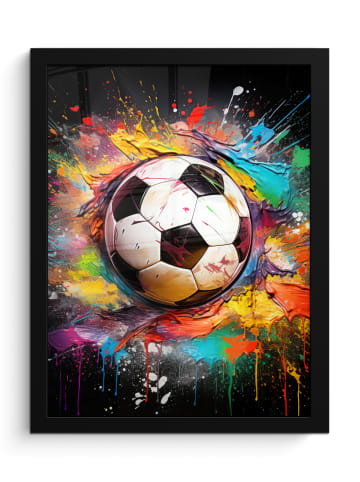 OnlyWow Poster mit Leiste Fußball