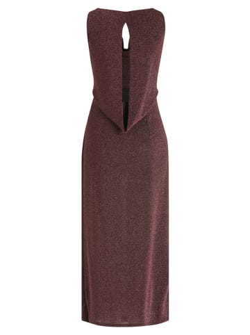 Vera Mont Bodycon-Kleid mit Lurexfaden in Black/Rosé