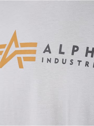 Alpha Industries T-Shirt in hellgrau