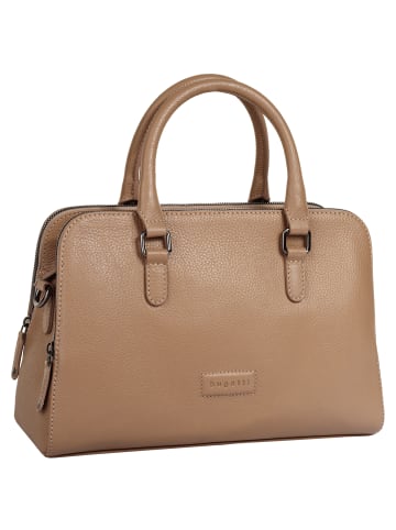 Bugatti Handtasche ELSA echt Leder in sand