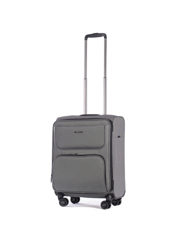 Stratic Bendigo Light Plus 4-Rollen Kabinentrolley 54 cm in silver