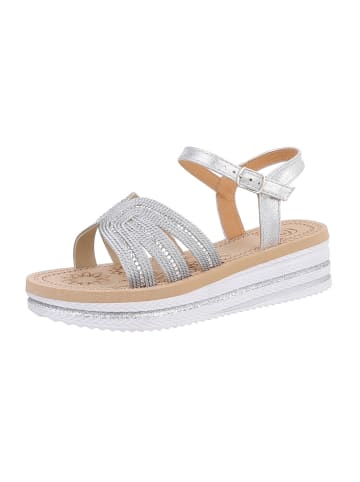 Ital-Design Sandale & Sandalette in Silber