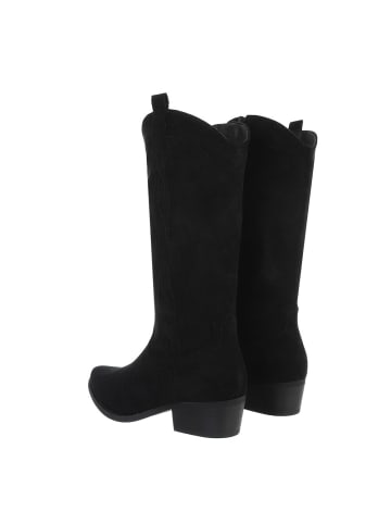 Ital-Design Stiefel in Schwarz