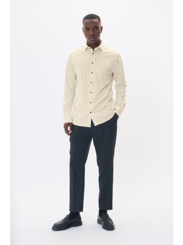 Matinique Langarm - Hemd MAmarc Gerade Passform in Off White