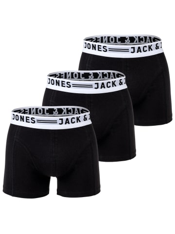 Jack & Jones Boxershort 3er Pack in Schwarz/Weiß