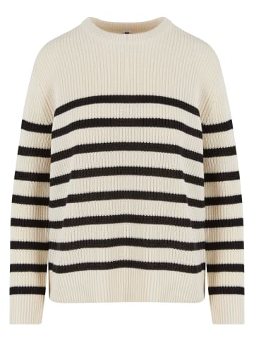 Urban Classics Urban Classics Gestrickter Rundhalsausschnitt in whitesand/black