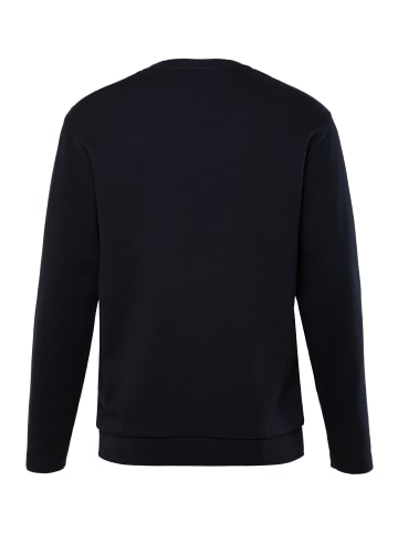 Men Plus Kurzarm T-Shirt in navy blau