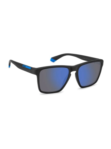 Polaroid Männer Sonnenbrille Quadratisch Schwarz
