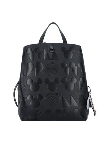 Desigual Mickey City Rucksack 34.5 cm in schwarz