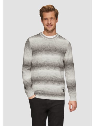 s.Oliver Strickpullover langarm in Grau