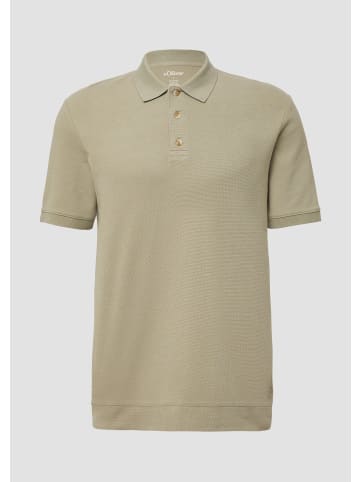 s.Oliver Polo-Shirt in 7880_helles olivgrün
