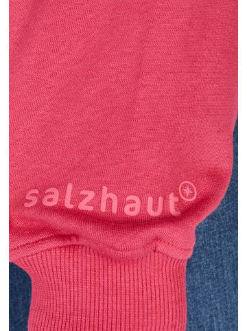 Salzhaut Rundhalspullover für Damen in rot