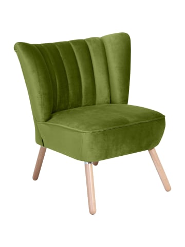 others SESSEL Kadisha Bezug Samtvelours Buche natur / oliv