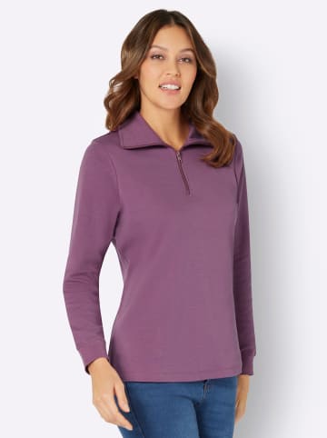 Sieh an! Sweatshirt in violett