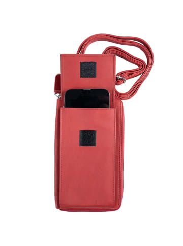 Bench Handytasche Leder 11 cm rot