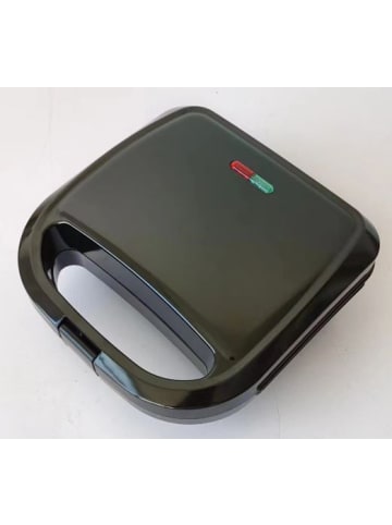 Progress Waffeleisen 750 W in Schwarz, 22,2 x 22,1 x 9,5 cm