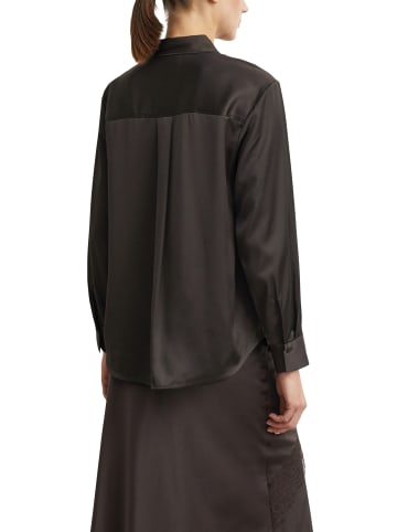 comma Bluse in schoko