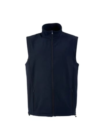 COFI 1453 Softshell Weste windabweisend für Outdoor und Alltag in Dunkelblau