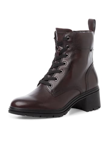 Tamaris Schnürstiefel in dunkelbraun