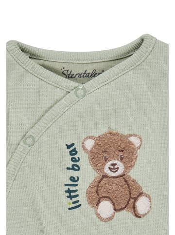 Sterntaler Baby Spieler Bär in puder green
