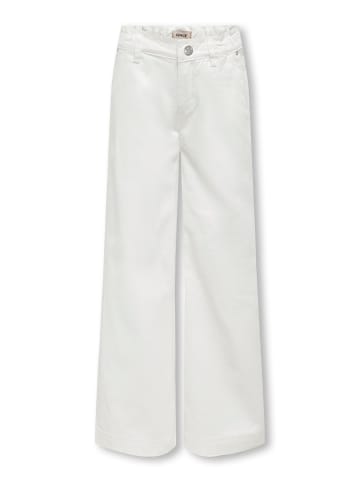 KIDS ONLY Wide Leg Jeans KOGCOMET in white