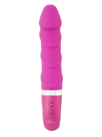 Sweet Smile Vibrator Warming Soft Vibrator in pink