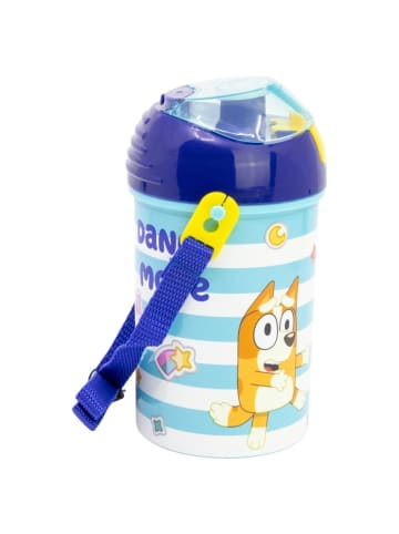 Bluey Wasserflasche 450ml Pop-Up Canteen mit Druckknopfverschluss