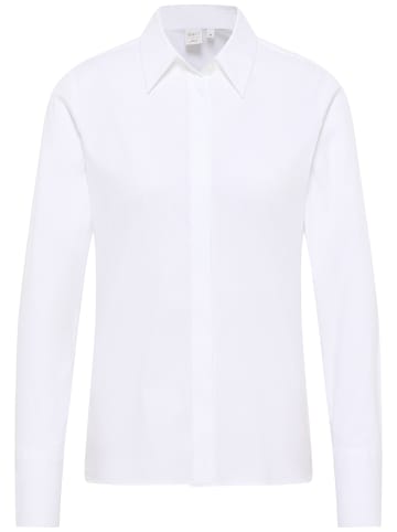 Eterna Bluse FITTED in weiß