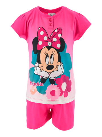 Disney Minnie Mouse Pyjama mit Minnie Mouse Design in rot