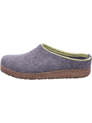 HAFLINGER Hauschuhe Herren Grizzly Kris in Grau