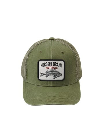 KOROSHI Trucker cap in grun