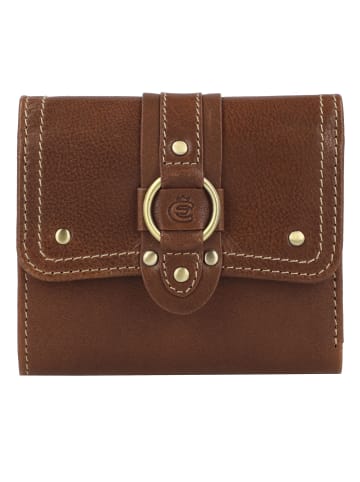 Esquire Denver Geldbörse RFID Leder 10,5 cm in cognac