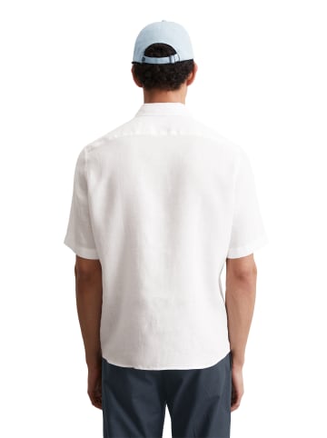 Marc O'Polo Kurzarm-Hemd regular in Weiß