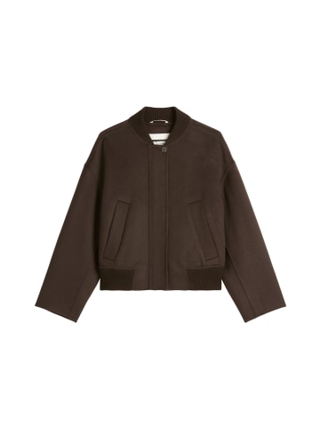 Marc O'Polo Wollblouson in Dark Coffee