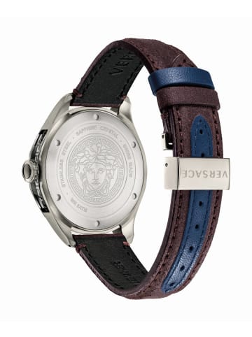 Versace Schweizer Uhr Glaze in grau