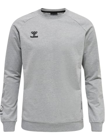 Hummel Hummel Sweatshirt Hmlmove Multisport Herren Atmungsaktiv in GREY MELANGE