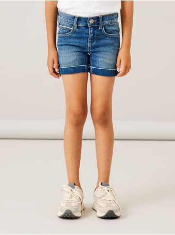 name it Slim Denim Shorts NKFSALLI in Blau