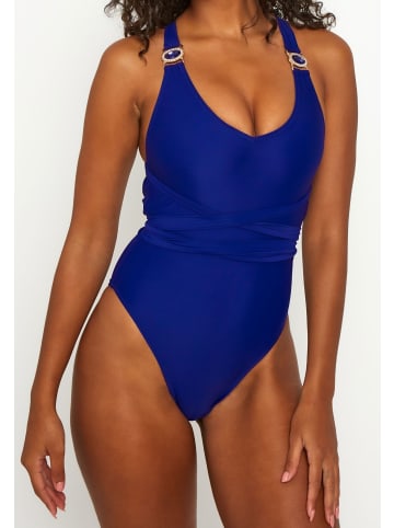 Moda Minx Badeanzug Amour in Navy