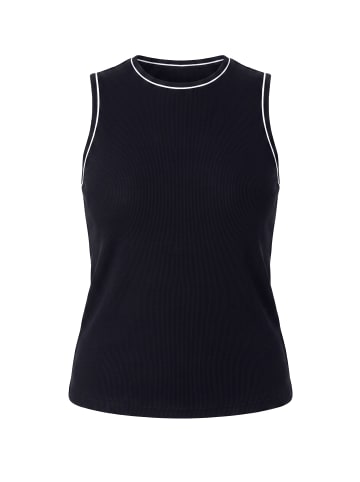 MIAMODA Strick-Top in schwarz