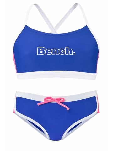 Bench Bustier-Bikini in blau-pink