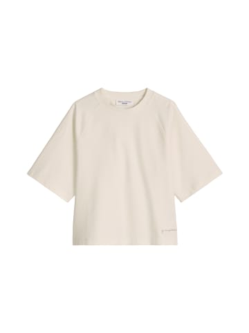 Marc O'Polo DENIM DfC Kurzarm-Sweatshirt relaxed in Silky White
